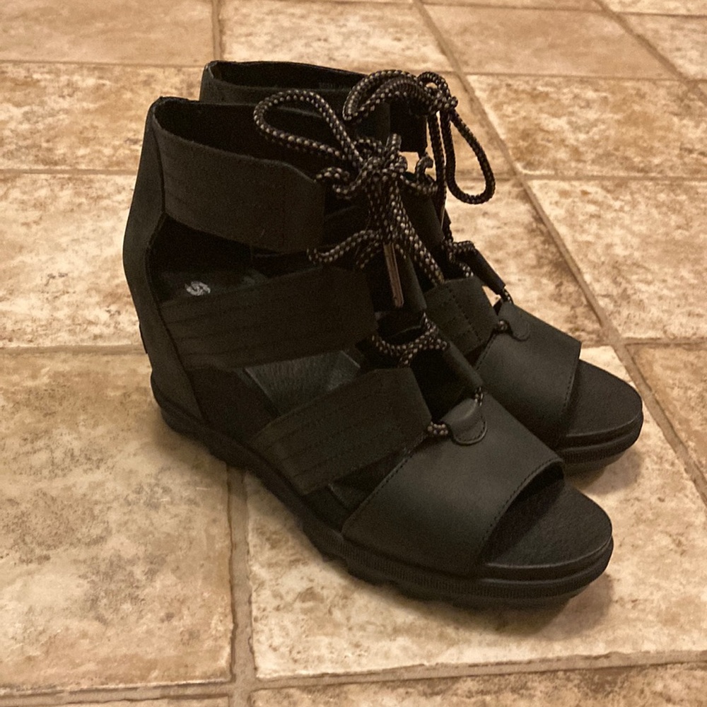 Sorel Joanie II Lace Wedge - Black
